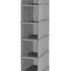Whitmor Hanging Shoe Shelves - 8 Section - Closet Organizer - Grey - Image 2