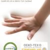 3" Twin Extra Long Memory Foam Mattress Topper, [Removable] [Washable] Cover and [Adjustable] Straps, CertiPUR-US Certified Mattress Topper Twin XL for College Dorm- White - Image 4