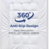 Twin XL Mattress Topper, Plush Extra Thick Mattress Pad Cover with 8-21” Deep Pocket, Cooling Pillow Top Bed Topper for Back Pain & Sleep Comfort, Overfilled Down Alternative Filling, White - Image 6