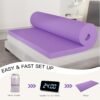 2 Inch Twin XL(39"x80") Gel Memory Foam Mattress Topper,Cooling Gel Infused Mattress Pad Purple Mattress Topper for Pressure Relief Back Pain,CertiPUR-US Certified - Image 7