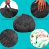 Bean Bag Chairs with Faux Rabbit Fur Cover, 3 ft Giant Memory Foam Bean Bag Chairs for Adults/Teens with Filling,Ultra Soft Faux Fur Fabric, Round Fluffy Sofa for Living Room Bedroom College Dorm - Image 4