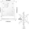 Vanity Mirror with Lights, Makeup Mirror with Lights,3 Color Lighting Modes Detachable 10X Magnification Mirror Touch Control,360°Rotation, White. - Image 5