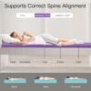 2 Inch Twin XL(39"x80") Gel Memory Foam Mattress Topper,Cooling Gel Infused Mattress Pad Purple Mattress Topper for Pressure Relief Back Pain,CertiPUR-US Certified - Image 5