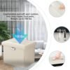 Tamfile Ottoman with Storage, Folding Storage Ottoman with Lock, Vanity Chair with Storage, Fireproof Waterproof Foot Rest Stool with Storage,17 Inches Short Ottoman, Ottoman for Living Room (Beige) - Image 7