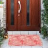 Trendy Mushroom Doormat Entrance,Groovy Welcome Mat for Front Door,Home Mats for Indoor Entrance,Home Bathroom College Dorm Decor,30×16 Inch - Image 5
