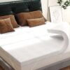 3" [Full XL] Mattress Topper, Memory Foam Mattress Topper Full Extra Long for College Dorm with Ultra Soft Cover & Corner Straps, CertiPUR-US Certified - Image 2