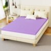 2 Inch Twin XL(39"x80") Gel Memory Foam Mattress Topper,Cooling Gel Infused Mattress Pad Purple Mattress Topper for Pressure Relief Back Pain,CertiPUR-US Certified - Image 2