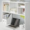 DormCo The College Cube - Desk Bookshelf - White Color - Image 7