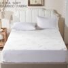 2 Pack Waterproof Full Size Mattress Protector, Cooling Mattress Pad Fitted 6-18" Deep Pocket, 3D Air Fabric Soft Double Bed Mattress Cover Noiseless Washable for Kids, College Dorm - Image 4