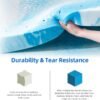 BedsPick 3 Inch Memory Foam Mattress Topper Twin XL, College Dorm Extra Long XL Mattress Toppers Ventilated Gel Infused Soft Foam Single Bed Toppers - Image 7