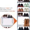 Xerhnan 4-Tier Stackable Small Shoe Rack, Lightweight Shoe Shelf Storage Organizer for Entryway, Hallway and Closet (blue) - Image 8
