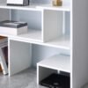 Yak About It Compact Adjustable Dorm Desk Bookshelf - White - Image 7