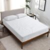 3 Inch Gel Memory Foam Mattress Topper Queen Size, Mattress Pad Cover for Pressure Relief, Bed Topper with Removable Cover，Soft & Breathable - Image 8
