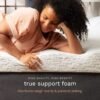 ViscoSoft 3 Inch Memory Foam Mattress Topper Twin XL - Select High Density Ventilated Extra Long Mattress Pad - Premium Removable Rayon Cover - Image 3