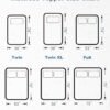 3" [Full XL] Mattress Topper, Memory Foam Mattress Topper Full Extra Long for College Dorm with Ultra Soft Cover & Corner Straps, CertiPUR-US Certified - Image 8