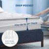Bedsure Twin XL Mattress Topper Waterproof - Pillow Top Mattress Protector Extra Thick for College Dorm with 8-21" Deep Pocket, Mattress Pad Fitted, Soft Bed Topper Twin Extra Long - Image 8