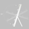 10"x 12" Vanity Mirror with Lights, Hollywood Lighted Makeup Mirror with 3 Color Modes and 12 Dimmable Diamond LED Light Bulbs, Touch Control for Bedroom, White - Image 6