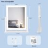 Vanity Mirror with Lights, Hollywood Lighted Makeup Mirror with Dimmable Light, Smart Control, Memory, Adjustable Warm White/Natural/Daylight, Birthday Gift, 360°Rotation (13in. White) - Image 7