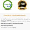 BedsPick Memory Foam Mattress Topper Twin XL 3 Inch Gel Infused Soft Foam Mattress Pad College Dorm Extra Long XL Single Bed Toppers - Image 7