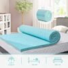 BedsPick Memory Foam Mattress Topper Twin XL 3 Inch Gel Infused Soft Foam Mattress Pad College Dorm Extra Long XL Single Bed Toppers - Image 8