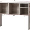 The College Cube - Dorm Desk Bookshelf - Natural - Image 4