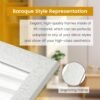 Beauty4U Full Length Mirror Wall Mirror Full Body Dressing Mirror Wall Mounted Hanging for Dorm Home, 50"x 14", White - Image 7