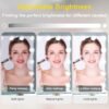 Vanity Mirror with Lights,Makeup Mirror with Lights,23" x 19" Makeup Mirror with 15 Dimmable LED Bulbs,3 Color Lighting Modes,USB Charging Port Touch Control,Sturdy Metal Frame Design,White - Image 4
