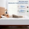 Bedluxury Dual Layer 3 Inch Memory Foam Mattress Topper Full Size，2 Inch Gel Memory Foam and 1 Inch Cooling Pillow Top Mattress Pad Cover for Back Pain，Comfort Support & Pressure Relief - Image 6