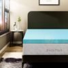 BedsPick Memory Foam Mattress Topper Twin XL 3 Inch Gel Infused Soft Foam Mattress Pad College Dorm Extra Long XL Single Bed Toppers - Image 2