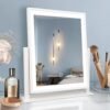 Vanity Mirror with Lights, Hollywood Lighted Makeup Mirror with Dimmable Light, Smart Control, Memory, Adjustable Warm White/Natural/Daylight, Birthday Gift, 360°Rotation (13in. White) - Image 2