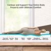 BedsPick Memory Foam Mattress Topper Twin XL 3 Inch Gel Infused Soft Foam Mattress Pad College Dorm Extra Long XL Single Bed Toppers - Image 6