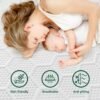 4 Inch Mattress Topper Twin XL, Gel Memory Foam Mattress Topper for Twin XL Size for College Dorm Bed, Gel Infused Foam Bed Topper for Extra Long XL Single Bed with Cover - Image 5