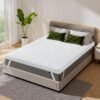 4 Inch Mattress Topper Twin XL, Gel Memory Foam Mattress Topper for Twin XL Size for College Dorm Bed, Gel Infused Foam Bed Topper for Extra Long XL Single Bed with Cover - Image 8