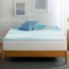 ZINUS 2 Inch Swirl Gel Cooling Memory Foam Mattress Topper, Smaller, More Convenient WonderBox Packaging, Cooling, Airflow Design, CertiPUR-US Certified, Twin - Image 12