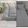 Twin XL Mattress Topper for Single Bed, Cymula Sherpa Mattress Pad for College Dorm Bed 2inch Extra Thick Mattress Cover with 900GSM Down Alternative Soft Pillow Top with 8-21" Deep Pocket, 39x80in - Image 6