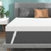 2 Inch Firm Mattress Topper Twin, Cooling Gel Infused Bed Topper for Back Pain Relief - Firm Foam Mattress Topper, CertiPUR-US Certified，Removable Cover - Image 2