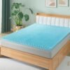 Twin XL Mattress Topper 4 Inch, 2 Inch High Density Foam Bed Topper Twin XL Size for College Dorm Bed Plus 2 Inch Ultra Comfy Mattress Pad Extra Long XL Single Bed Toppers - Image 7