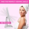 Trifold Vanity Mirror with Lights | LED Makeup Mirror with Lights and Touch Screen Dimming - 1x 2x 3x Magnification - Portable Lighted Makeup Mirror | Great Vanity Mirror with Lights - Image 5