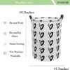 Toy Large Storage Bin-Cotton Storage Basket-Round Gift Basket with Handles for Toys,Laundry,Baby Nursery(Love Heart) - Image 6