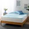 ZINUS 2 Inch Swirl Gel Cooling Memory Foam Mattress Topper, Smaller, More Convenient WonderBox Packaging, Cooling, Airflow Design, CertiPUR-US Certified, Twin - Image 3