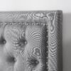 Tavira Allure® College Dorm Headboard - Tufted Rivet - Linen Gray - Image 5