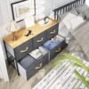 YITAHOME Dresser with 5 Drawers - Fabric Storage Tower, Organizer Unit for Bedroom - Image 5