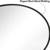 Americanflat 20x30 Framed Black Arched Mirror - Arched Wall Mirror for Bedroom, Entryway Hall, Living Room, and Black Mirror for Bathroom - Curved Arch Mirror for Room Décor - Image 10