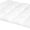 Superior Mattress Topper, Down Alternative, 2 Inch Deep Sized Bed Pillow Top, Comfort Pad, Fluffy Mattress-Topper Protector, Plush Cooling Extra Soft, Hotel Quality, All-Season, Twin XL, White - Image 3