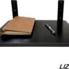 2PCS Floating NightstandBoard, Wood Floating Bedside Table -Simple Shape Wall Mounted Nightstand Small Hanging Night Stands for BedroomBoard (2Black) - Image 6