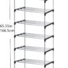 Stackable Small Shoe Rack, Entryway, Hallway and Closet Space Saving Storage and Organization (10-Tier, Black) - Image 4