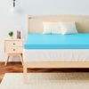 2 Inch Mattress Topper, Airensky Gel Memory Foam Mattress Topper Queen Size, Cooling Gel Infused Foam Mattress Topper, Single Bed Topper, CertiPUR-US Certified 60” x 80” - Image 2
