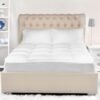 Superior Mattress Topper, Down Alternative, 2 Inch Deep Sized Bed Pillow Top, Comfort Pad, Fluffy Mattress-Topper Protector, Plush Cooling Extra Soft, Hotel Quality, All-Season, Twin XL, White - Image 11