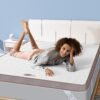 BedStory 3 Inch Mattress Topper Twin - Gel Infused Memory Foam Mattress Topper - Bed Toppers Twin Size with Removable & Washable Cover, CertiPUR-US Certified - Image 8
