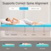 2 Inch Mattress Topper, Airensky Gel Memory Foam Mattress Topper Queen Size, Cooling Gel Infused Foam Mattress Topper, Single Bed Topper, CertiPUR-US Certified 60” x 80” - Image 4